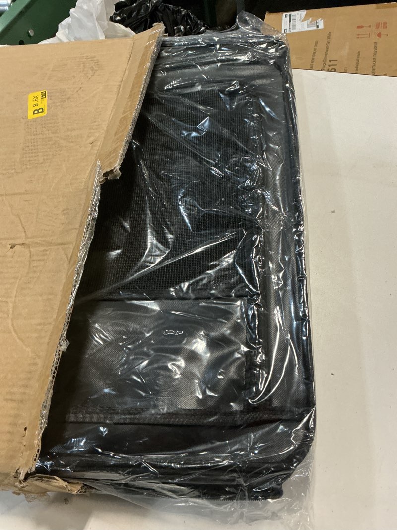 Condition photo showing Good Condition for Dog Car Seat, Enclosed Carrier for Pets Travel Safety Dog Crate Soft-Sided Covered Car Kennel Carrier for Backseat for Medium Dogs