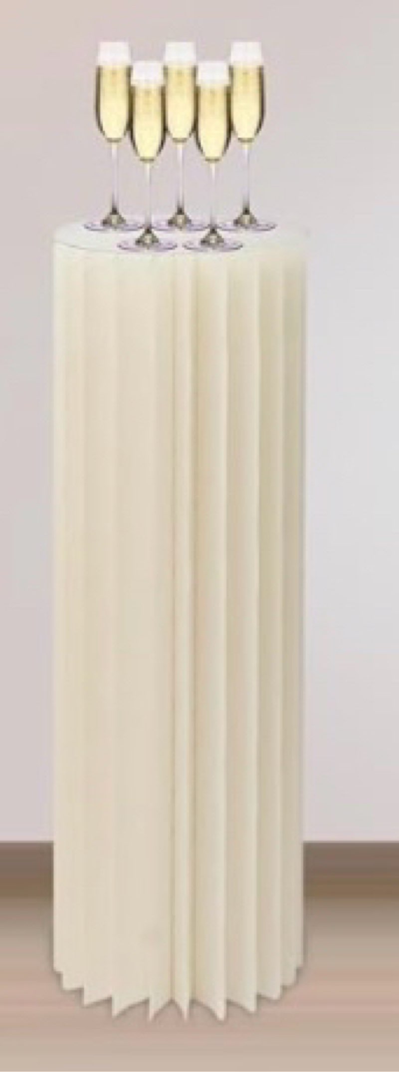 Wedding Centerpieces Cardboard Vases Foldable Cardboard Centerpiece Display Cylinder Pedestal Stands Dessert Table Columns Display with Acrylic Lid for Wedding Party Garden Decoration