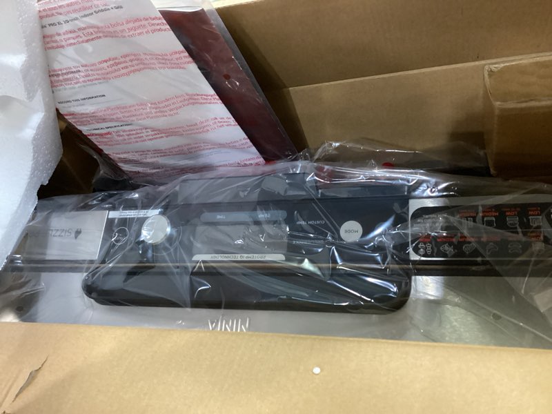 Condition photo showing Good Condition for Ninja Sizzle Pro XL 20-Inch Indoor Griddle + Grill, Detachable Ventilated Lid, Grease Control, Ceramic Nonstick Plates, Even Edge-to-Edge Cooking, Extra Large Capacity, Versatile, Silver, GX101