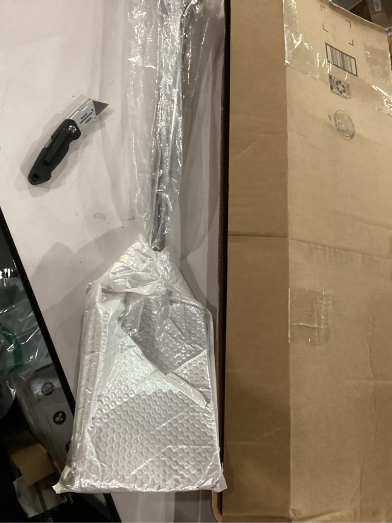 Condition photo showing New/Like New for 31.5 Inch Flat Head Garden Shovel, D Handle Square Flat Spade Shovel for Gardening, All Stainless Steel Made Square Point Shovel