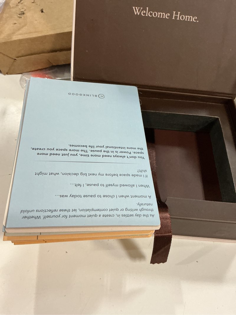Condition photo showing New/Like New for Affirmation & Mindfulness Cards for Self Care & Intentional Living | Guided Daily Intention, Action & Reflection Practice for Everyday Clarity, Meaningful Shifts & Aligned Growth | The Blink Deck by BlinkGood
