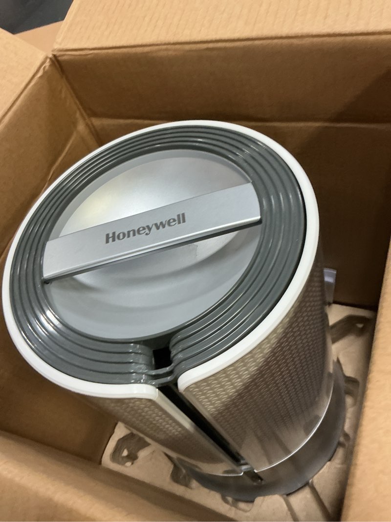 Condition photo showing As Is for honeywell designer series cool mist humidifier, room humidifiers, white white humidifier