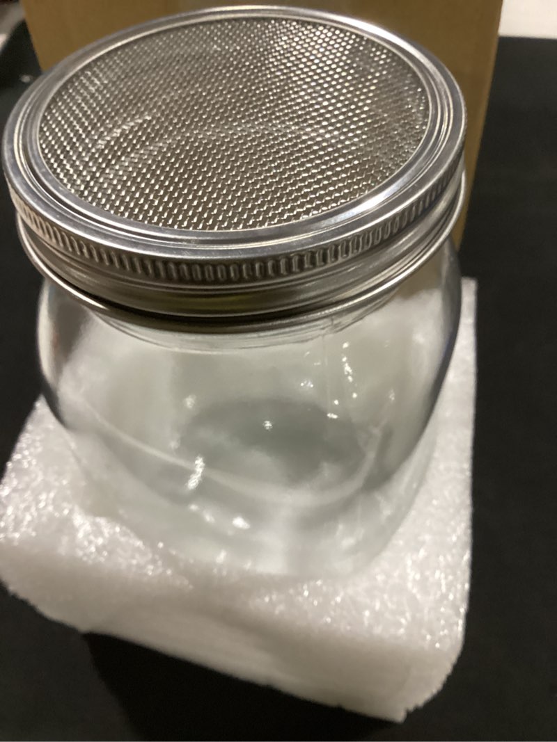 Condition photo showing Good Condition for sprouting jar, sprouts growing kit, mason jar for bean sprouts grow, seed sprouter set for growing alfalfa, mung bea