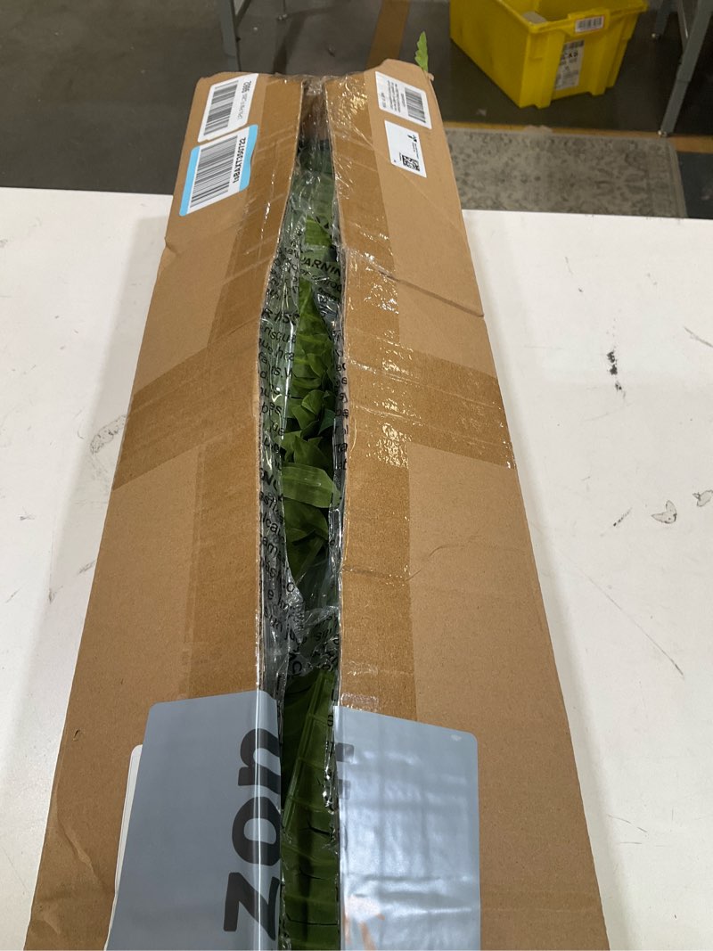 Condition photo showing Good Condition for 42" artificial boston fern large bush plants, 2 bundles of fake ferns with 65 fronds for outdoors home decor 42" 2 pcs