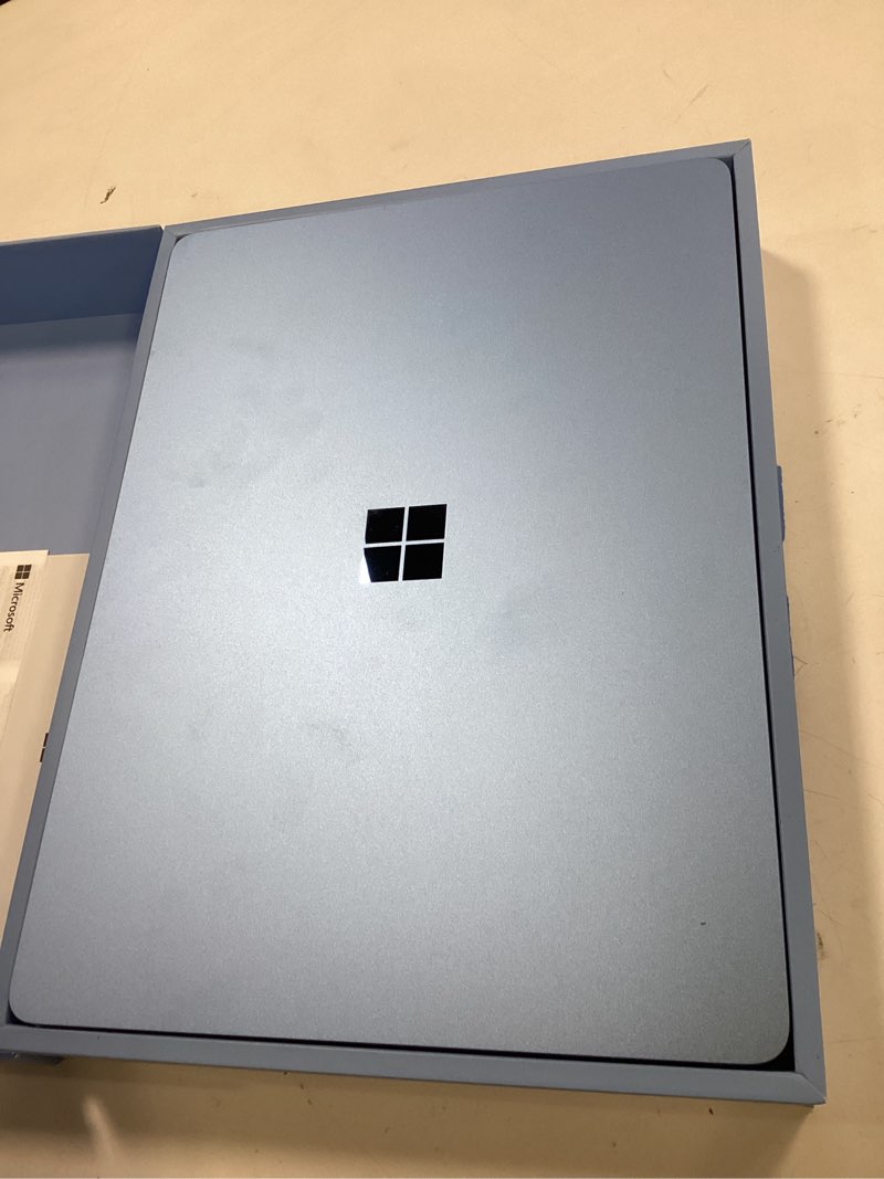 Condition photo showing Good Condition for Microsoft Surface Laptop (2024), Windows 11 Copilot+ PC, 13.8" Touchscreen Display, Snapdragon X Elite (12 core), 16GB RAM, 256GB SSD Storage, Sapphire Snapdragon X Elite (12 core) 16 GB 256 GB 13.8" Touchscreen Sapphire