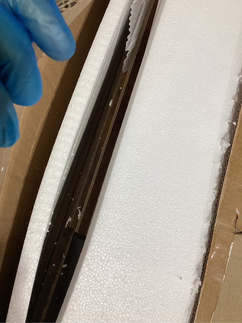 Condition photo showing Good Condition for LEYAOYAO Cube Bookshelf 3 Tier Mid-Century Rustic Brown Modern Bookcase with Legs,Retro Wood Bookshelves Storage Organizer Shelf,Freestanding Open Book Shelves for Bedroom,Living Room,Office 7 Cube with Legs Retro Brown