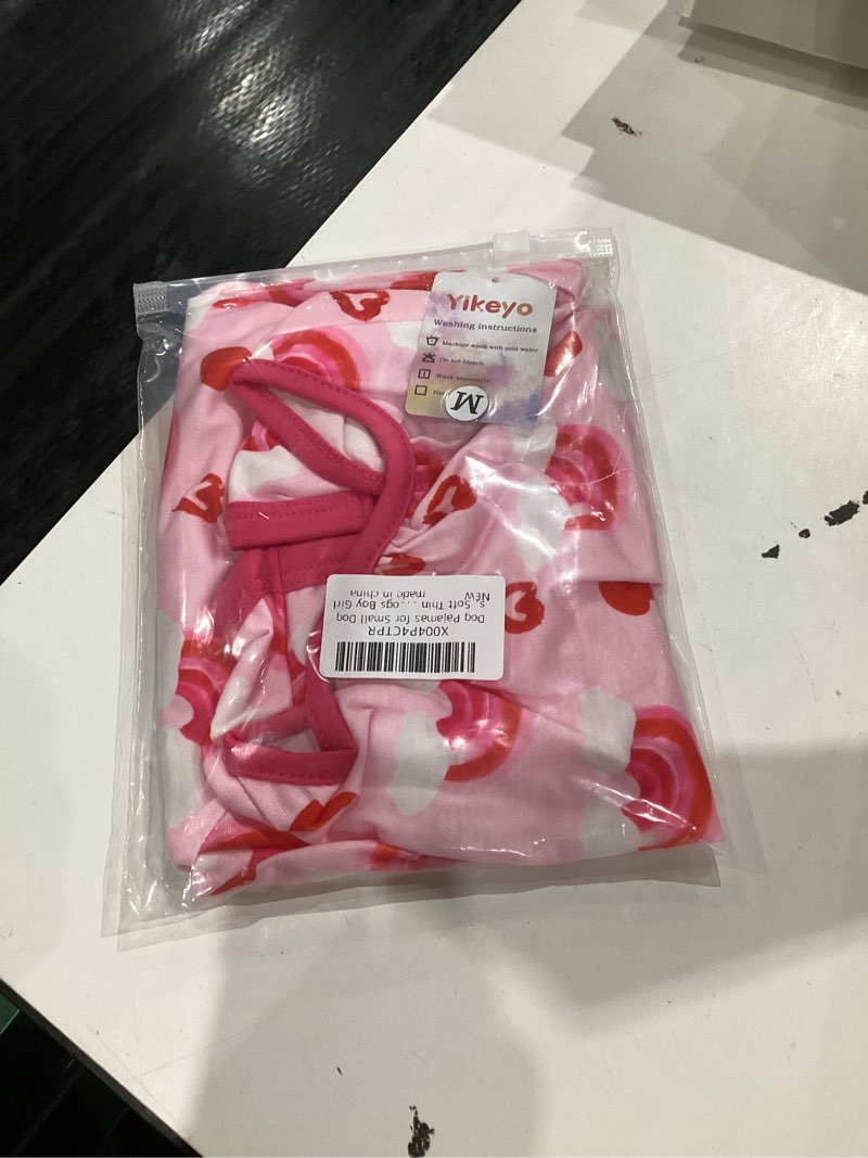 Condition photo showing Good Condition for Dog Pajamas for Small Dogs, Soft Thin Pjs Jammies Cat Doggie, Summer Spring Pet Cute Puppy Clothes Outfits Doggy Boy Girl (Medium) Medium Bee Green