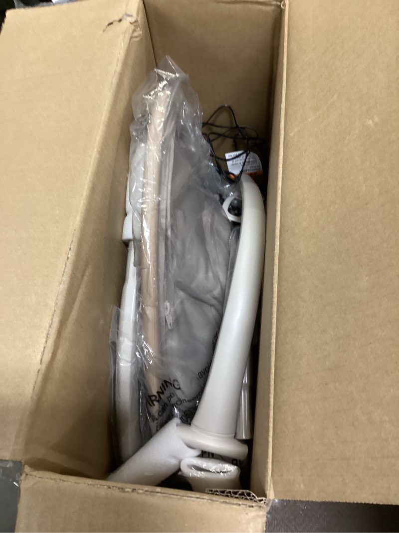 Condition photo showing Good Condition for Maxi-Cosi Cassia Baby Swings for Infants: Smart Portable Baby Swing with Music, Lightweight & Foldable Baby Swing, 360 Rotation Infant Swing, Classic Oat Classic Oat Baby Seat