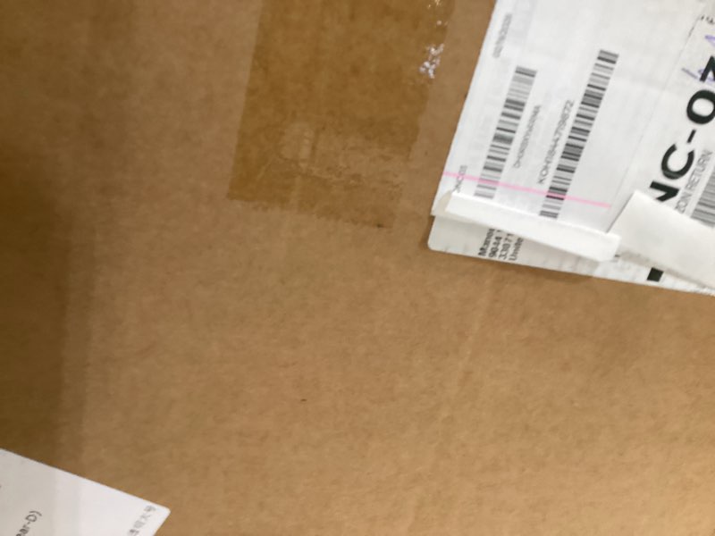 Condition photo showing Good Condition for Acrylic Record Player Table with Storage Shelf, Clear Side Table Nightstand (Clear, Large) Clear Large