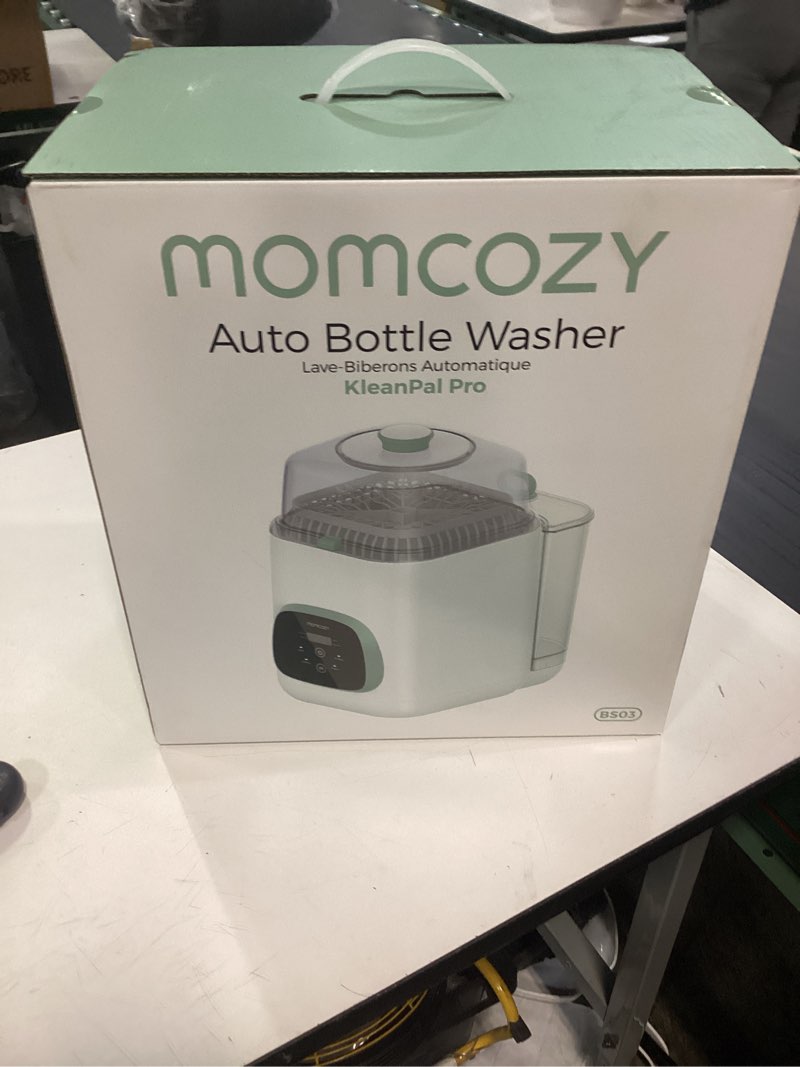 Condition photo showing New/Like New for Momcozy KleanPal Pro Baby Bottle Washer, Sterilizer & Dryer - All-in-One Cleaning Machine for Bottles, Pump Parts & Baby Essentials - Time-Saving & Effortless Care White
