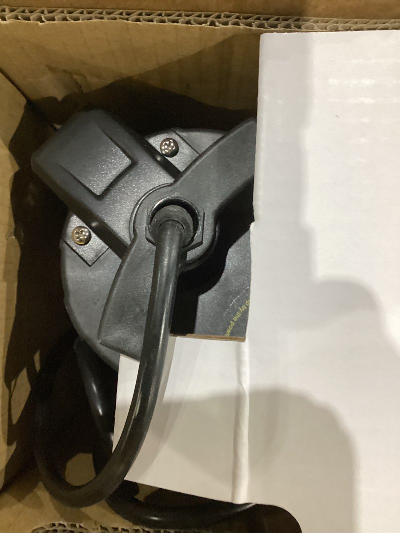 Condition photo showing As Is for Acquaer 1/3 HP Automatic Submersible Water Pump, 115V Sump Pump with 3/4” Garden Hose Adapter, 2160 GPH High Flow Water Removal for Swimming Pool Cover Hot Tubs Flooded House Basement 1/3 HP 2160 GPH Auto Sump Pump Black