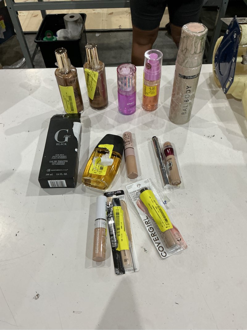 Condition photo showing As Is for assorted health and beauty lot