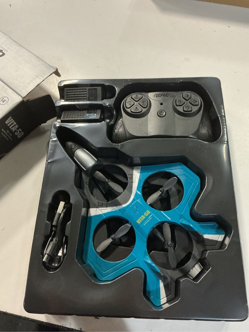 Condition photo showing Good Condition for 4drc foam rc plane for adults kids, remote control airplane toys for boys kids adults beginners, rc planes fighter jet helicopter drones for kids adults, 360° flip easy to fly green-2batteries