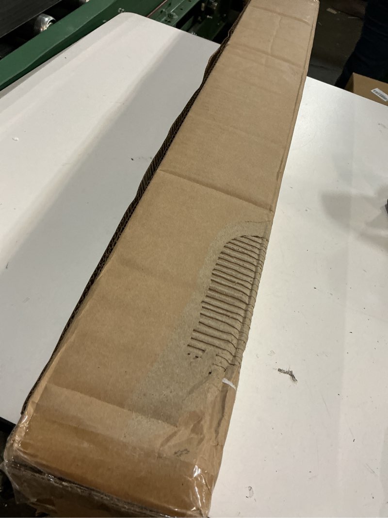 Condition photo showing Good Condition for Cordless Bamboo Roman Shades for Windows, 100% Blackout Backing Fabric for Light Blocking, 31" W × 64" H - Penang Teak Blackout - Penang Teak 31" W × 64" H