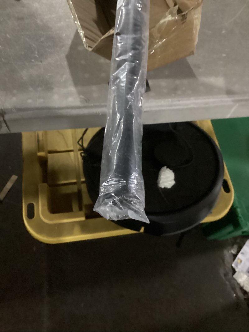 Condition photo showing Good Condition for 1-1/8 inch corner curtain rod for windows - telescoping bay window curtain rods - solid aluminum finials - adjustable concealed mounting bracket - 36-72"center rod - 20-36"side rods - black black 20-36"&36-72"&20-36"