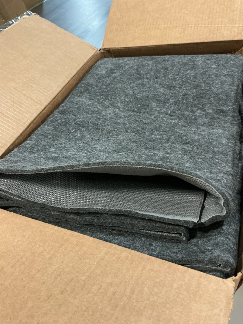 Condition photo showing Good Condition for baleine 8x10 ft non slip rug pad gripper, 1/4" thick felt and rubber gripper backing, shock absorbing carpet pad, safe for all floors (8x10 ft) 10' x 8' (rectangular) 1/4" thick