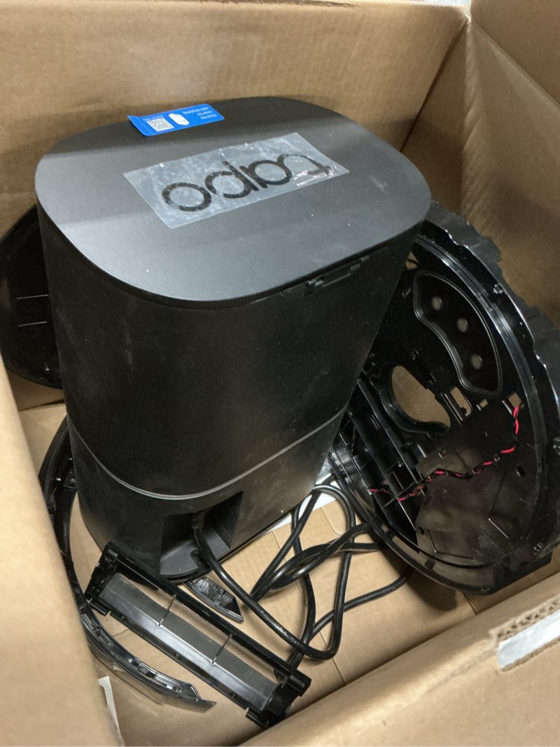 Condition photo showing As Is for Tapo Ultra-Slim LiDAR Smart Navigation Robot Vacuum and Mop with Self-Emptying Dock, 5300Pa Max, 97%+ Dust Pickup Rate, Self-Charging, Compatible with Alexa & Google Home, RV20 Max Plus Vacuum w/ Self-Emptying Dock