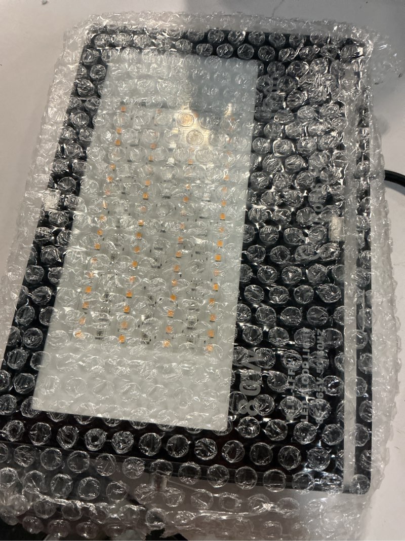 Condition photo showing Good Condition for LED Flood Light Outdoor, 800W Equivalent 8000LM Smart RGB Stage Lights, Bluetooth RGB Colors+Warm White 2700K - APP & Group Control & Timing, IP66 Waterproof US 3-Plug Color Changing Strobe Lighting