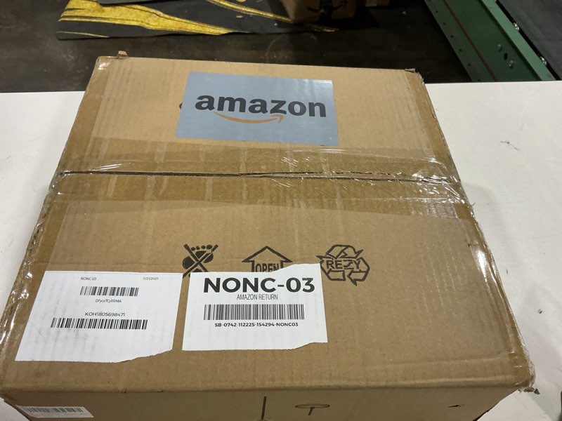 Condition photo showing As Is for KCO Lighting Farmhouse Matte Black Barn Pendant Light 1-Light Mid Century Dome Pendant Lighting Indu