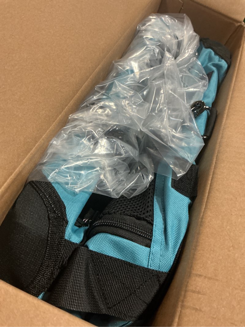 Condition photo showing Good Condition for pegic large cat carrier for car travel, soft sided collapsible pet carrier for outdoor and indoor uses, roomy extra large carrier for 2 kittens, large cat or puppies up to 50lbs (teal)