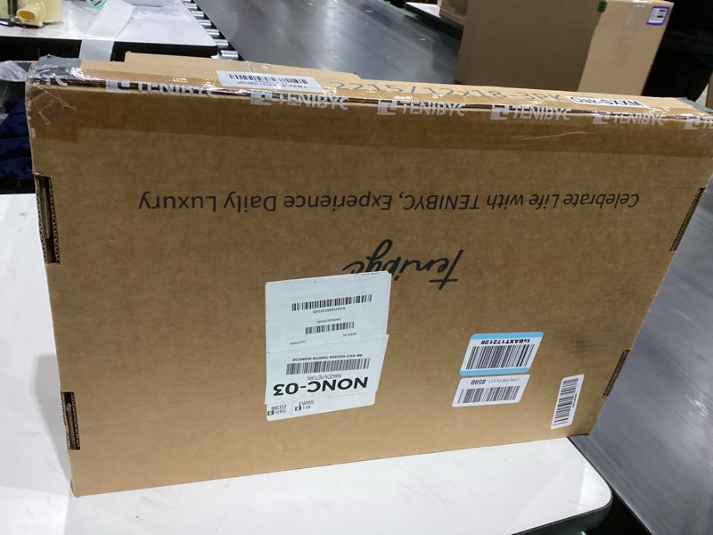 Condition photo showing As Is for 12x18 Frame Set of 3, Natural Oak Wood Picture Frame 12x18 for Photos, Posters and Art Prints, HD Tempered Glass, Wall Hanging 12 x 18