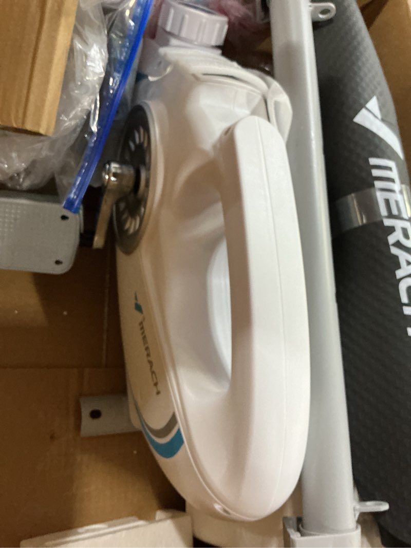 Condition photo showing Good Condition for under desk bike pedal exerciser, quiet magnetic mini exercise bike with merach app for arm, leg recovery, physical therapy, smooth foot desk cycle
