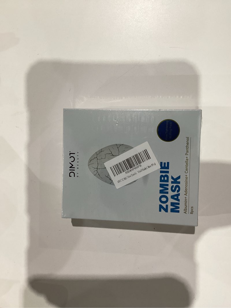 Condition photo showing New/Like New for 2025 New Zombie Facial Mask, Zombie Mask Facial, Hydrating Skincare Face Mask, Pore Tightening & Lifting Deep Cleansing Clay Mud Mask(1 Box 8Pcs)