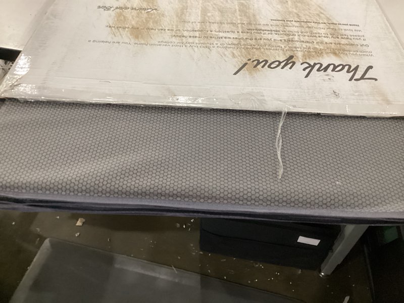 Condition photo showing As Is for Meliusly Heavy Duty 10mm Bunkie Board King Size (76x80'') Patent Pending Low Profile Bed Board Design - Breathable, Noise Minimizing, Moisture Resistant Bunkieboards, Low Profile Bed Support King (76x80'')