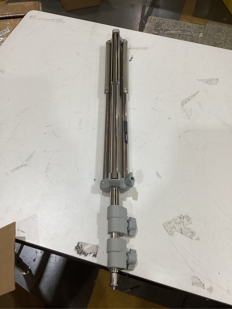 Condition photo showing Good Condition for neewer upgraded 75"/190cm light stand stainless steel spring loaded, foldable photography tripod stand with stronger tube joints for strobe softbox led ring light, max load 13.5lb/6.5kg, st-190ss