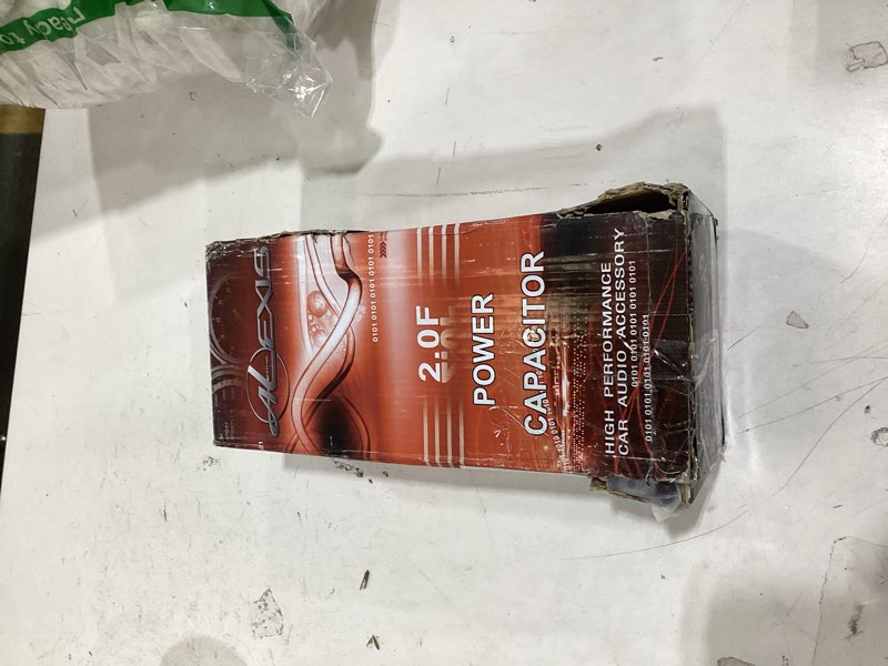 Condition photo showing Good Condition for acouto 2 capacitor car audio power capacitor car audio amplifier voltage regulator red led 10?16v dc