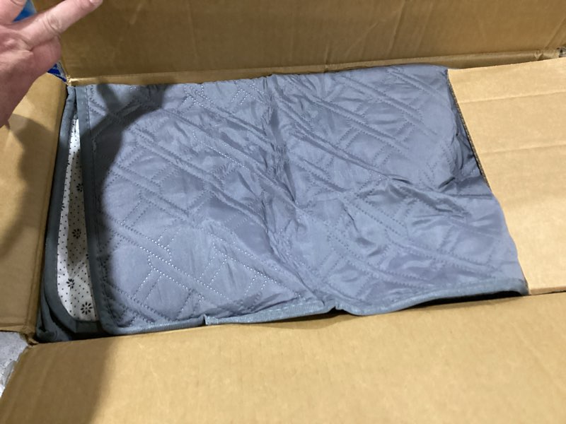 Condition photo showing As Is for whelping box for dogs and puppies, 48×48×18 in whelping supplies with waterproof whelping pad for medium small dogs 48×48×18in