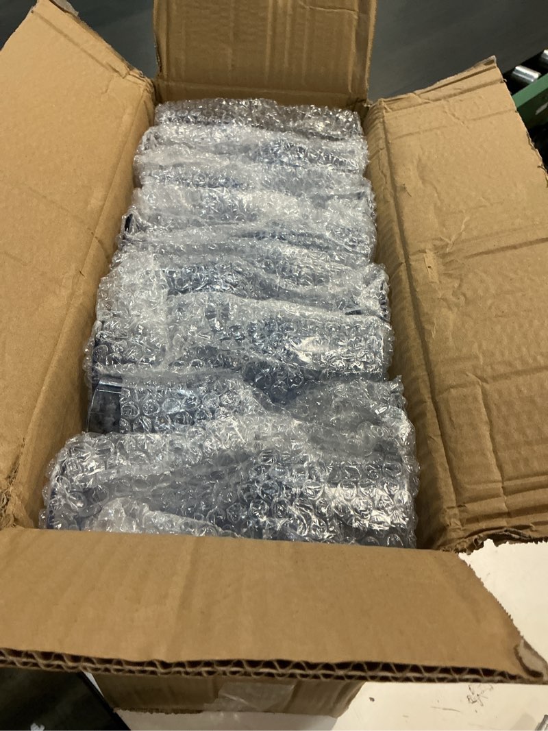 Condition photo showing New/Like New for 12 pcs blue plastic wine glasses?blue wine glasses?blue goblets?plastic goblets?blue glassware?plastic goblets for parties?can be used for weddings, everyday fun parties and more!