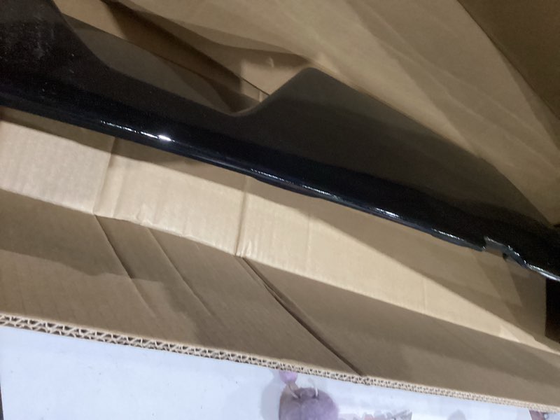Condition photo showing Good Condition for stsev01 rear spoiler cab roof wing fit for chevy colorado 2023-2026 accessories lt/wt/ z71/ zr2/ trail boss, abs gloss black add-on top lip truck cabs exterior 2023-2026 model