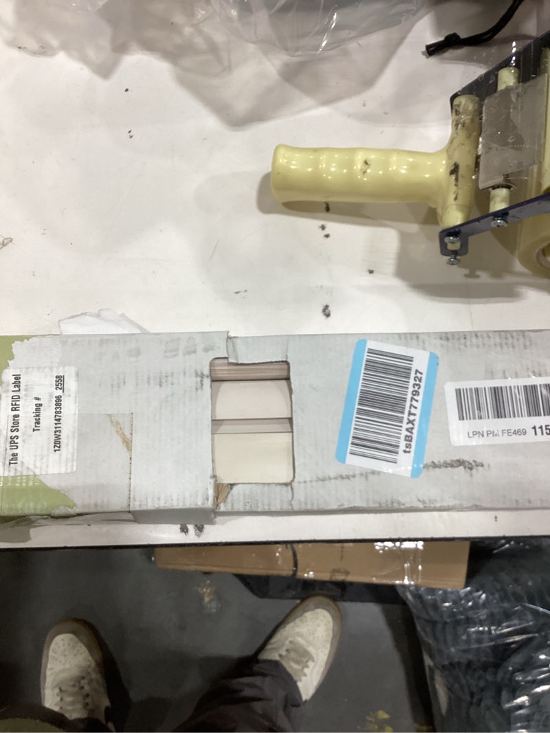 Condition photo showing Good Condition for 212 Main 22 x 64 in. GII Morningstar Cordless Vinyl Light Filtering Mini Blinds, White, EY2512054