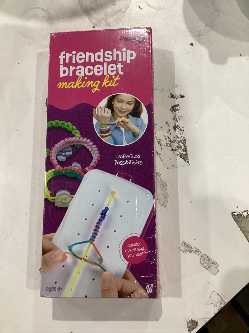 Condition photo showing Good Condition for pretty me friendship bracelet making kit for girls - crafts for girl - string bracelets maker - gifts for 8-12 year old kid - birthday gift ideas & kits toys ages 8, 9, 10, 11, 12 - kids age 8-12 olds