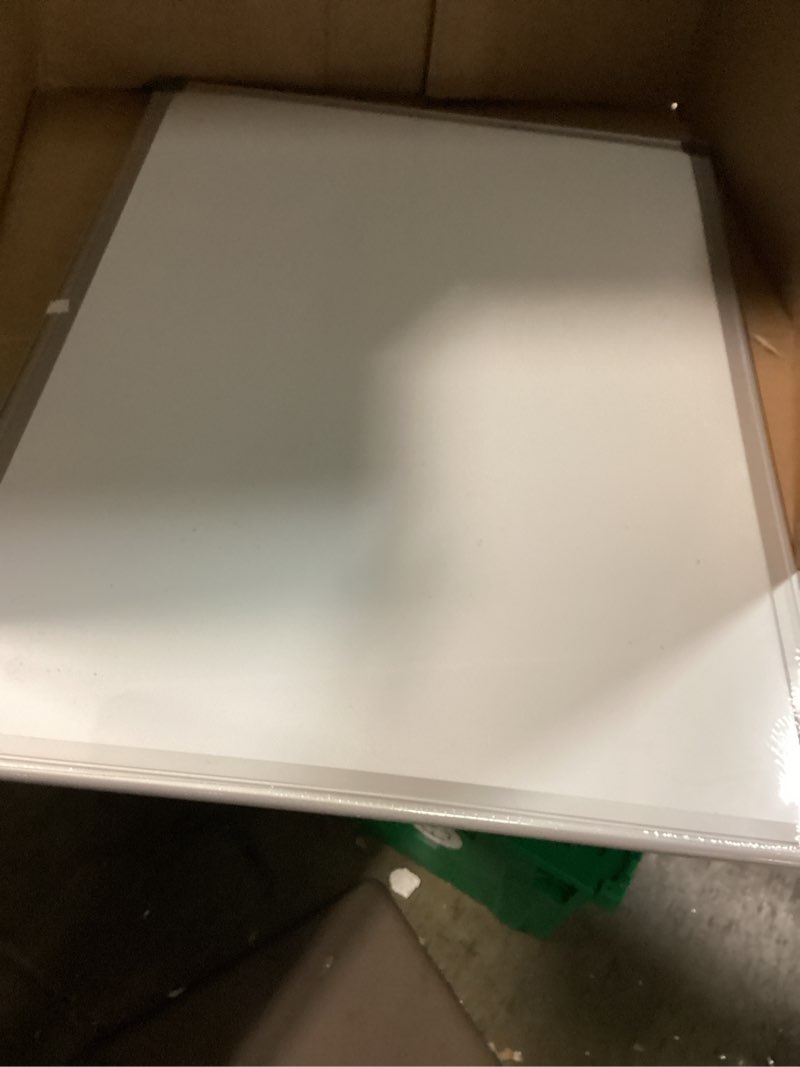 Condition photo showing New/Like New for similar quartet magnetic dry erase white board, 48\"w x 36\"h whiteboard, nano-clean surface resists ink stains, silver aluminum frame (sm534) silver 48\"w x 36\"h