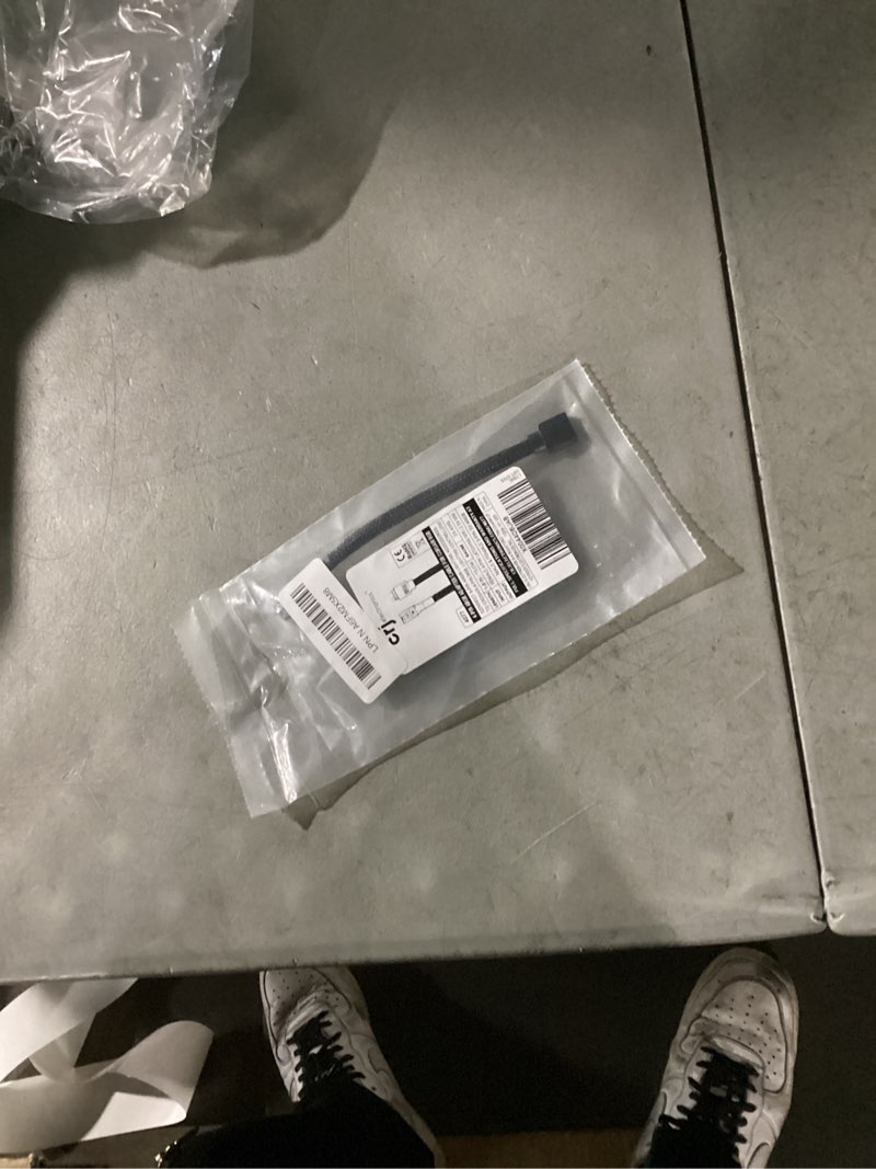 Condition photo showing Good Condition for CRJ 4-Pin ARGB Lighting Adapter Cable - 6-inch (15cm) Premium Black Sleeved, for Corsair iCUE Commander and Node 4-Pin RGB Lighting 4-Pin to ARGB