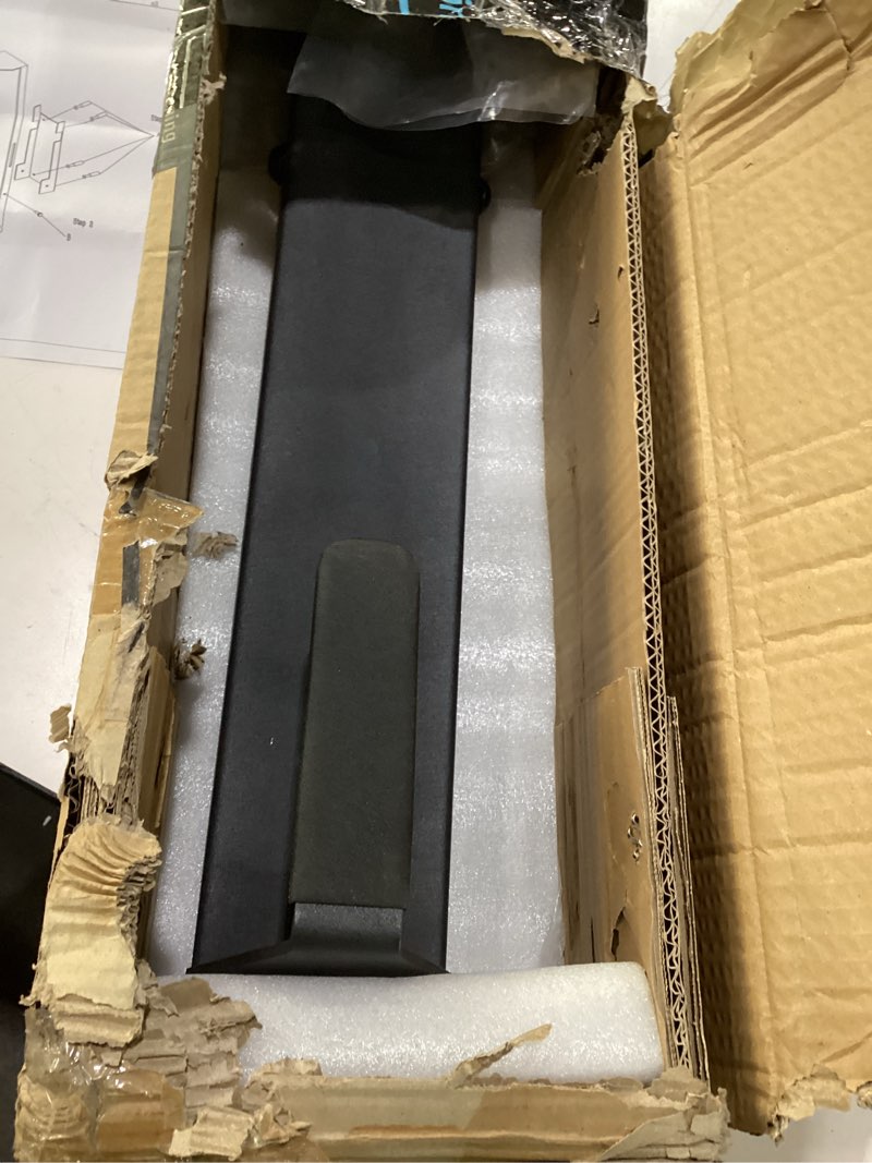 Condition photo showing As Is for vertical mounting post or stand