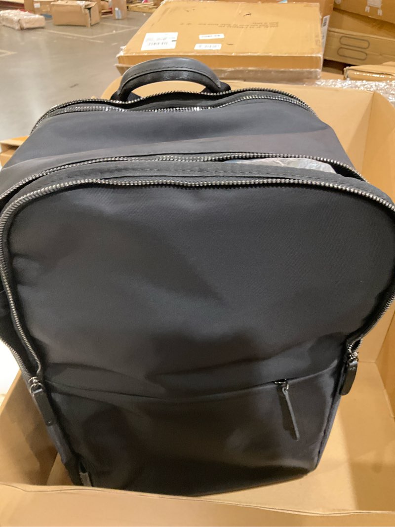 Condition photo showing Good Condition for carry all backpack 25l - water-resistant, luggage backpack for men & women - with internal dividers, multi pocket - ideal for travel, work - stylish, quality & durable - midnight black 25l midnight black