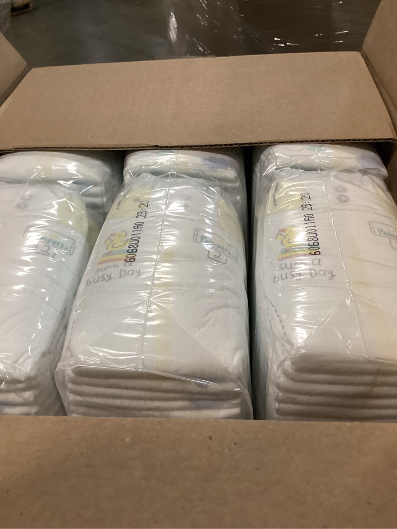 Condition photo showing Good Condition for pampers swaddlers diapers size 2  186 count (select for more options)