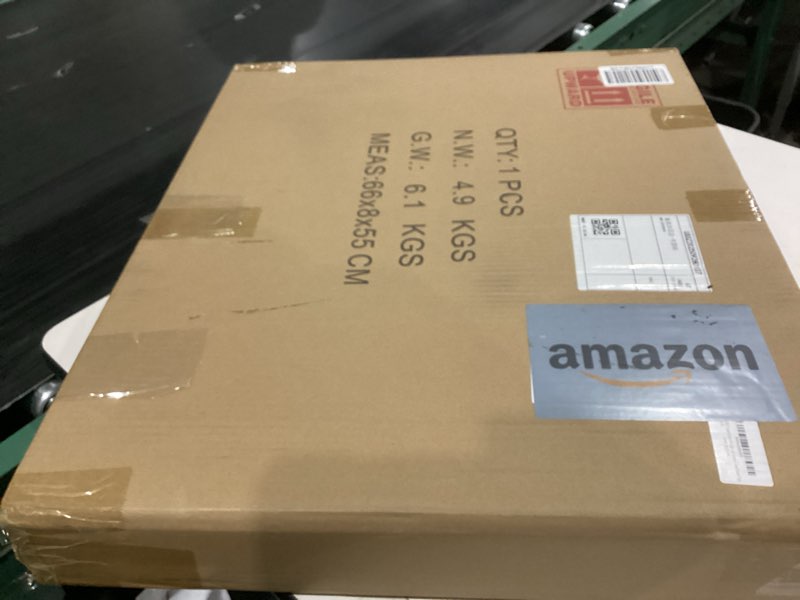 Condition photo showing As Is for HIEEY Vanity Mirror with Lights, Hollywood Lighted Mirror with 15 Dimmable LED Bulbs, Makeup Mirror with Lights, and 5X Magnification Mirror, 3 Colors Modes,Touch Control, Metal Frame,White 18.1"L x 22.8"W