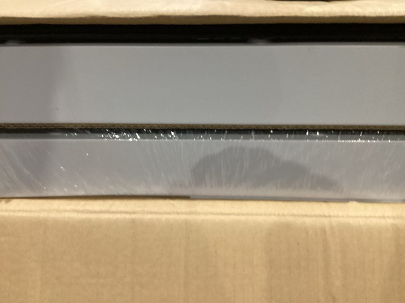 Condition photo showing New/Like New for 2Pack Expandable Pull Out Cabinet Organizer 21"Deep With Raising Pad for Framed Cabinets, Upgrade 3 Slide Rails Slide Out Drawers, Roll Out Shelves Adhesive,Adjustable Width 12.05"-20.4"White