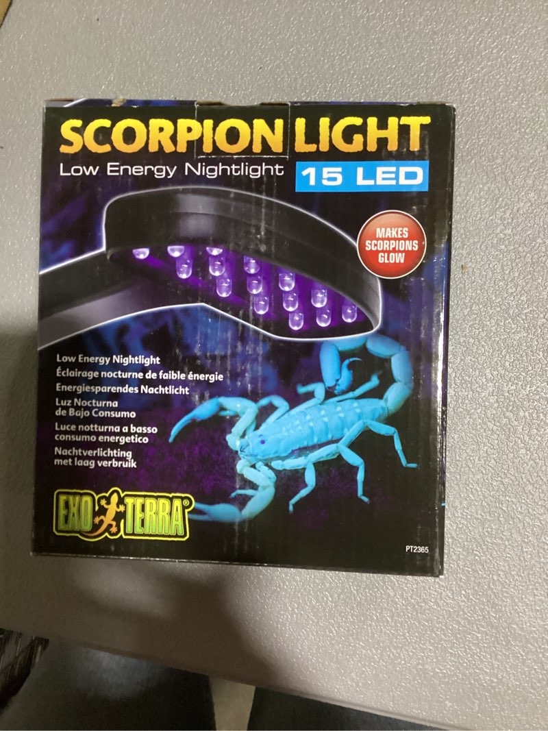 Condition photo showing New/Like New for Exo Terra Scorpion Light  15 Led