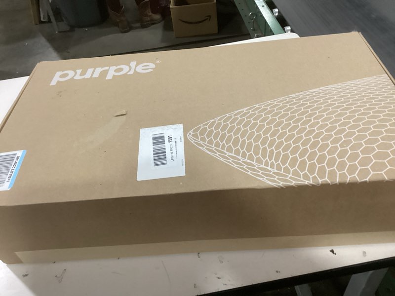 Condition photo showing New/Like New for Purple Harmony Pillow – Talalay Latex Foam Cooling Pillow for Combo or Side Sleepers, 360º Hex GelFlex Grid for No-Pressure Support and Luxurious Weightless Feel - Standard, Medium Feel, Tall Height Standard – Tall