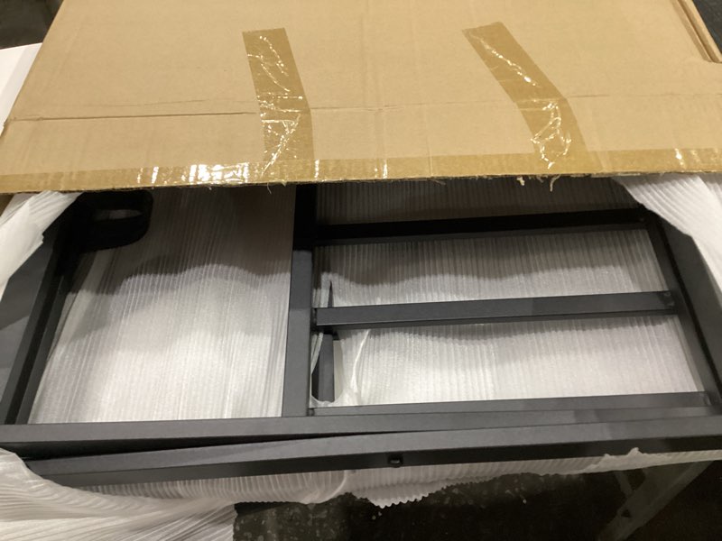 Condition photo showing New/Like New for Fully Assembled Luggage Rack for Guest Room, Upgraded Metal Foldable Suitcase Stand with 6 Nylon Straps and Shoe Shelf (Nylon Black 2PCS)