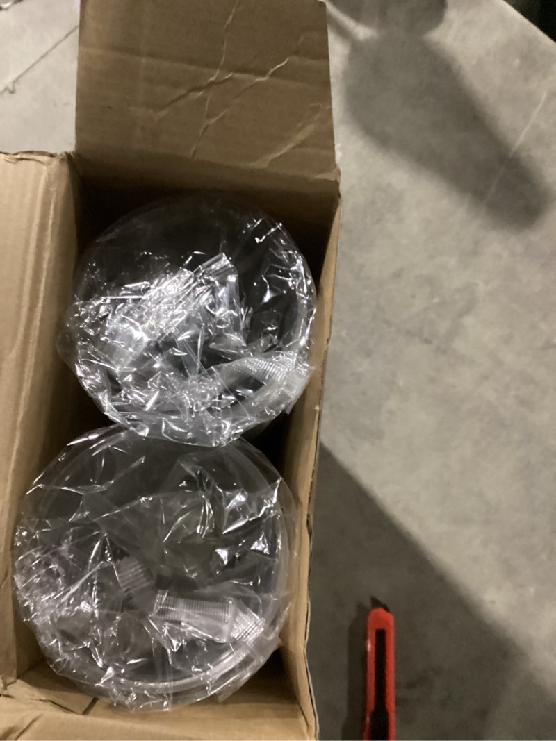 Condition photo showing Good Condition for 100 Pcs Plastic Stemless Wine Glasses Disposable Plastic Wine Glasses for Parties Weddings Birthdays Cocktail(Clear,16oz) 16oz Clear