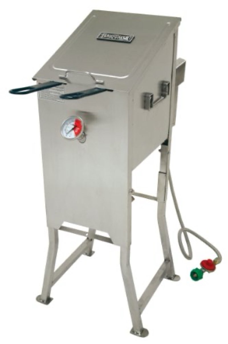 Bayou Classic 4-Gallon Bayou Fryer S Steel #700-701