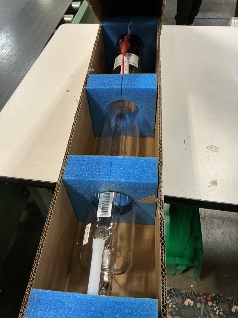 Condition photo showing Good Condition for Cloudray 90W CO2 Laser Tube 90W-100W,1250mm Dia.80mm Cable Preconnected with Coating,90 Watt C02 Laser Tube With Metal Head (CR90 90-100W) 90-100W 1250mm