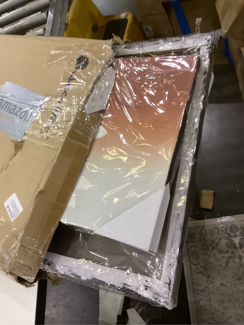 Condition photo showing New/Like New for Wieco Art Huge Size Artwork 4 Panels 100% Hand-painted Modern Canvas Wall Art Elegant Flowers Paintings for Wall Decor Floral Oil Paintings on Canvas Art 20x20inchx2pcs,14x40inchx2pcs Multi