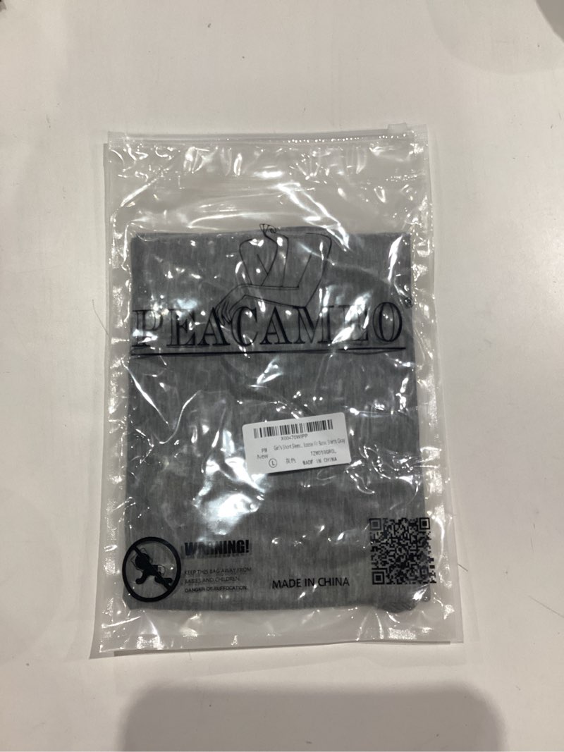 Condition photo showing New/Like New for Girl's Short Sleeve Tee Summer Crewneck T-Shirt Casual Loose Fit Basic Shirts